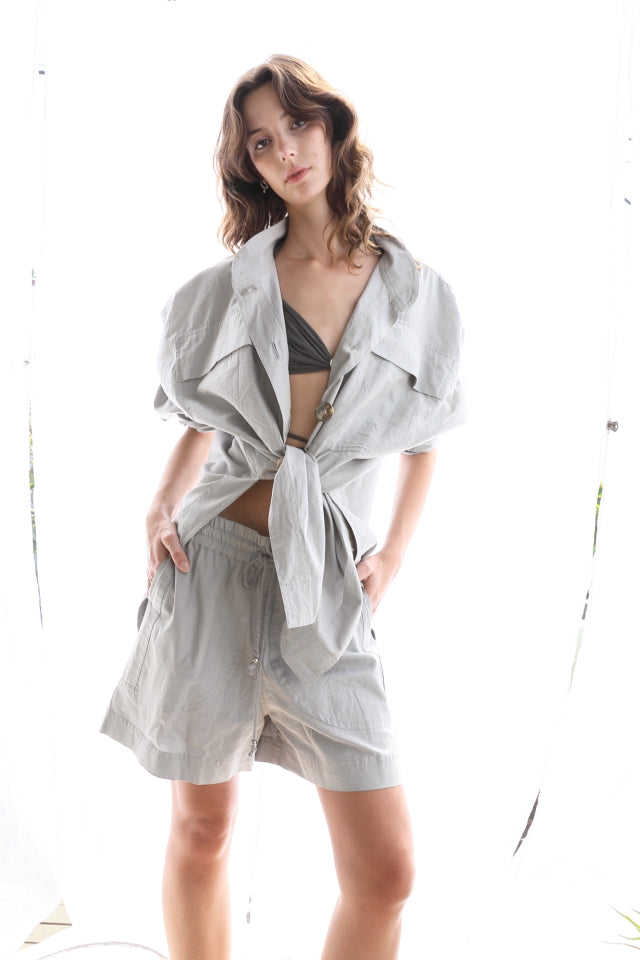 NICOLA WEST: Button up Shirt