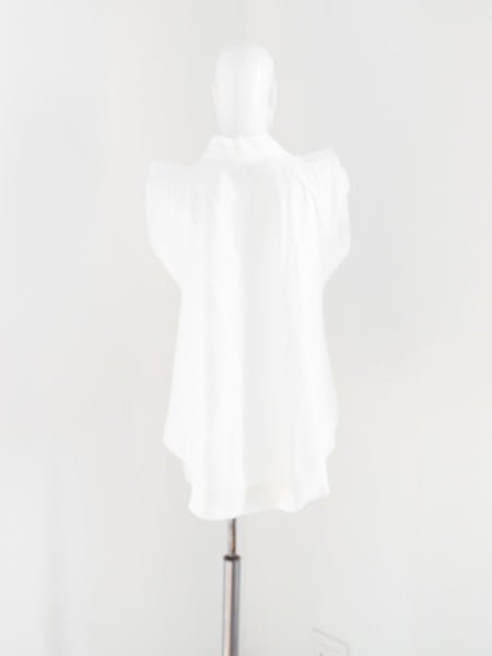 BLOUSE, COTTON, PROVOKE, SUMMER, RAW BIAS EDGING, ARTIST, ROMANCE, LOUNGE, KICK BACK, COOL, END OF RUN, TOP, SPORT, LUXE, DAY TO NIGHT, ESSENTIAL, HIGH NECK, COMFORTABLE, W35T, NICOLA WEST, CAPE TOWN, FASHION DESIGNER, SOUTH AFRICA