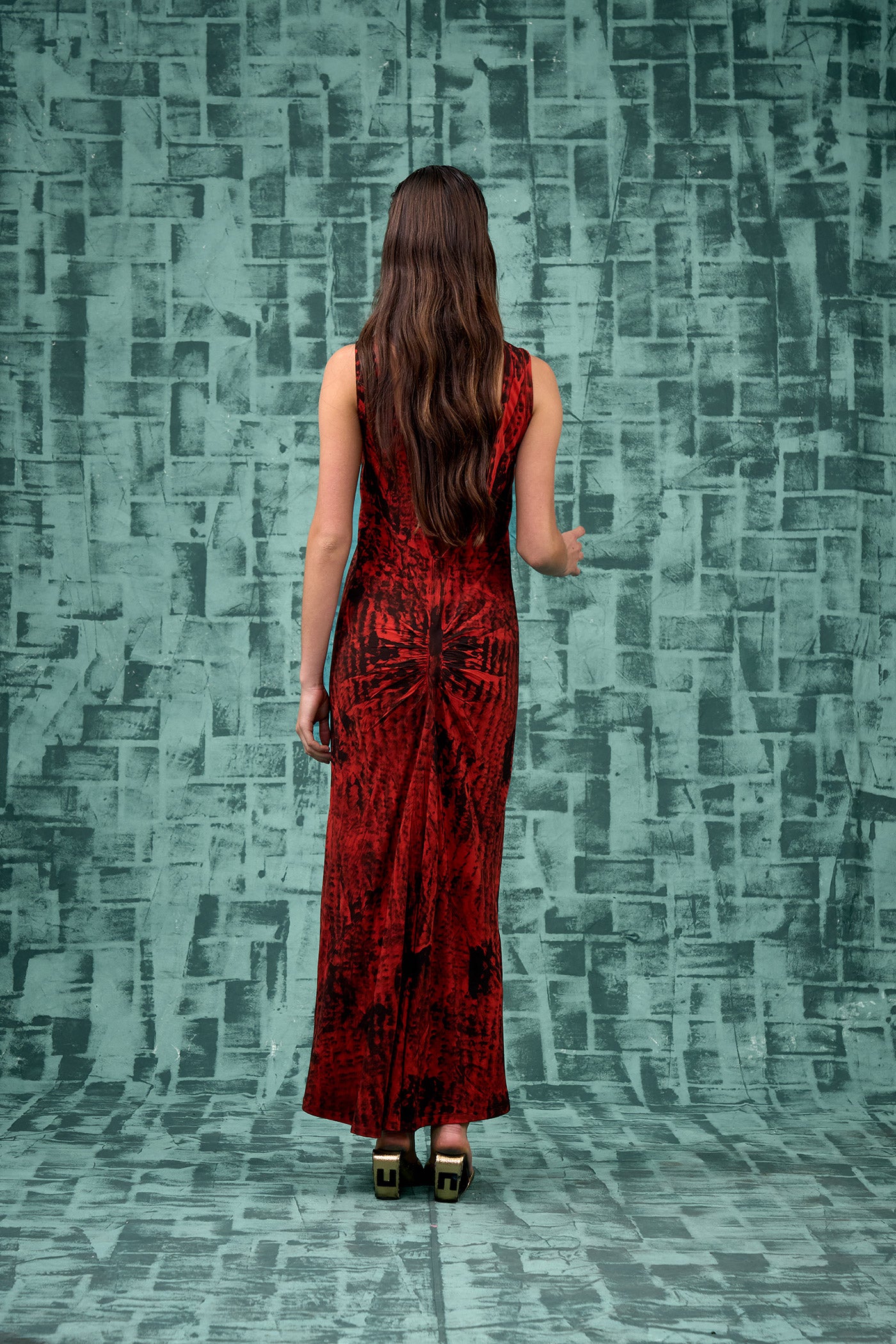 V-Back Dress