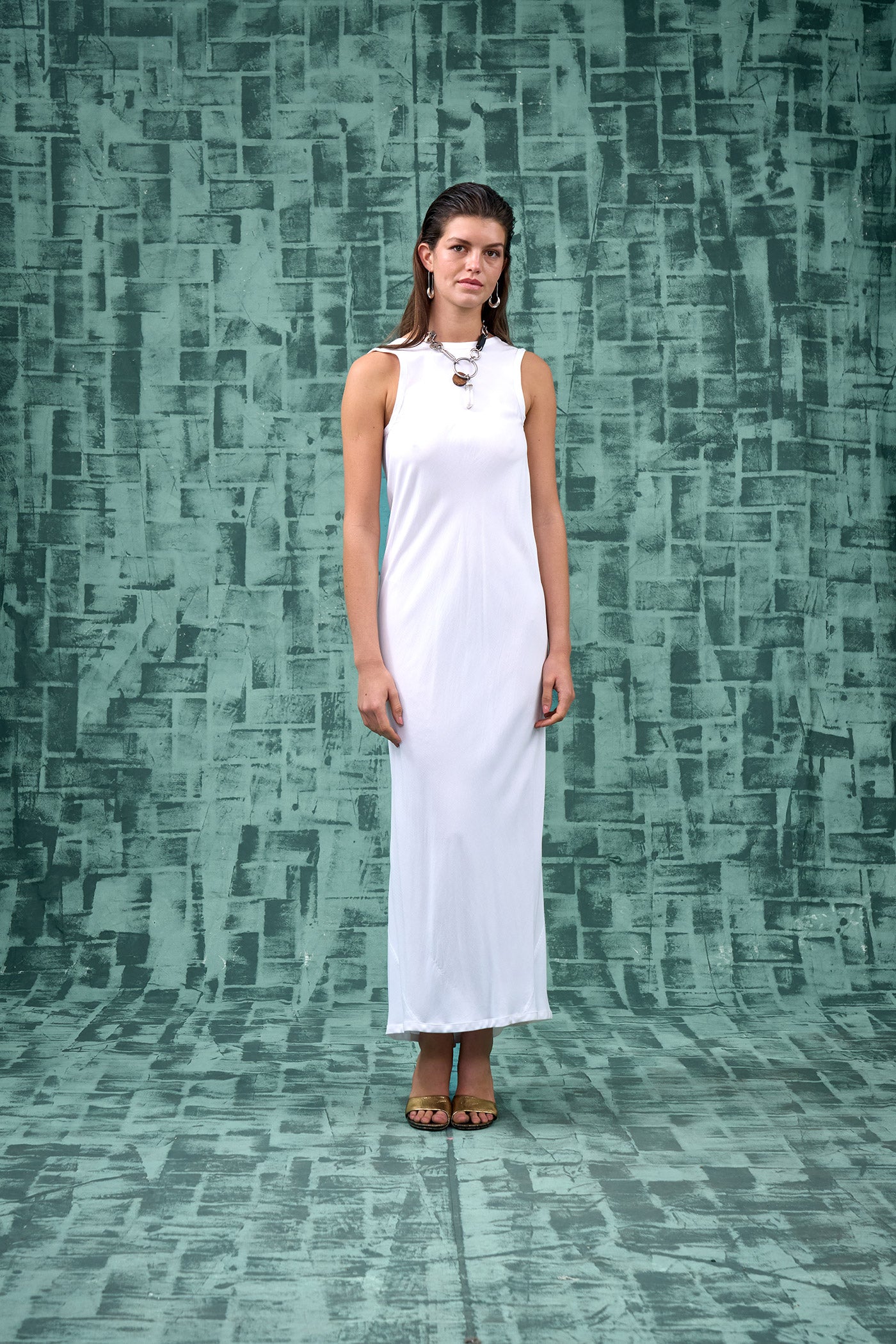 V-Back Dress