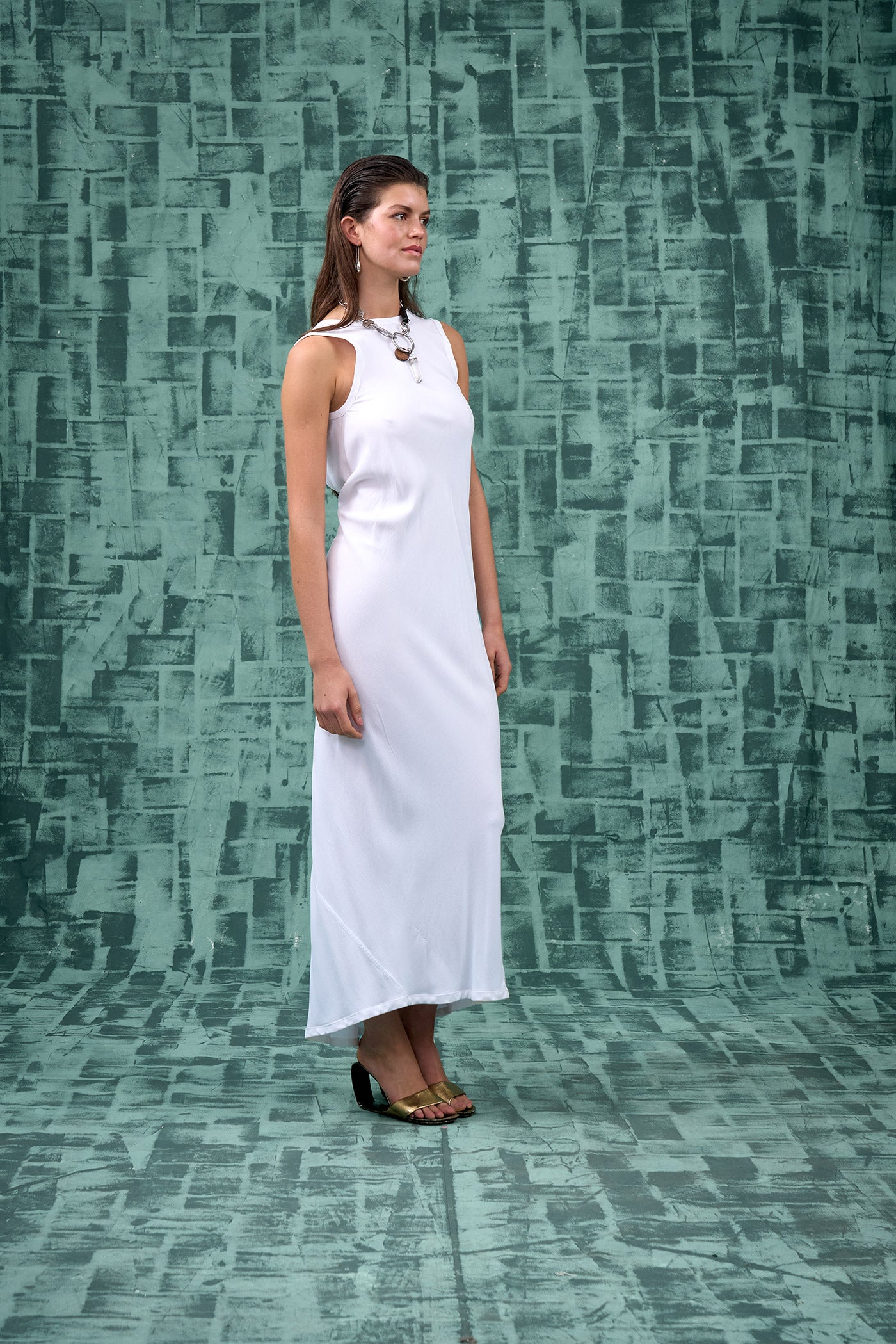 V-Back Dress