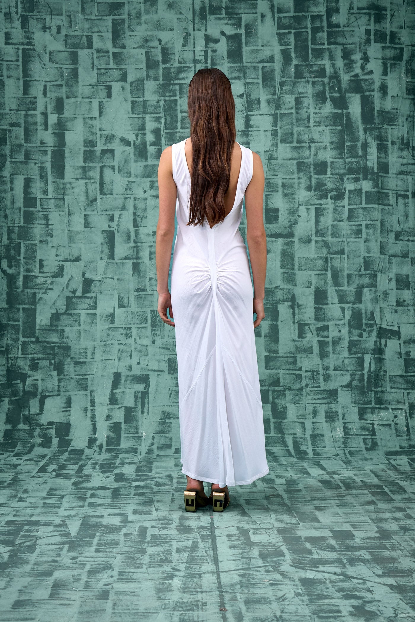 V-Back Dress