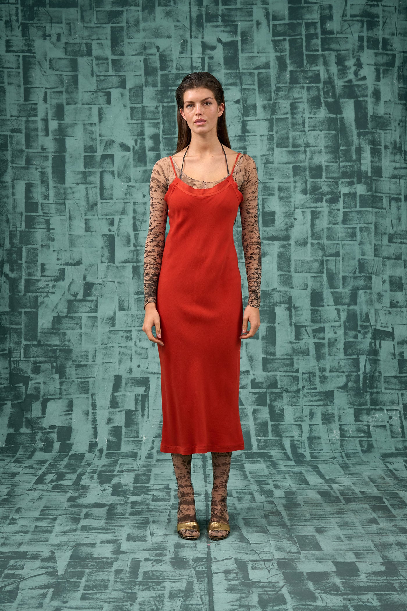 Slippery Slip Dress