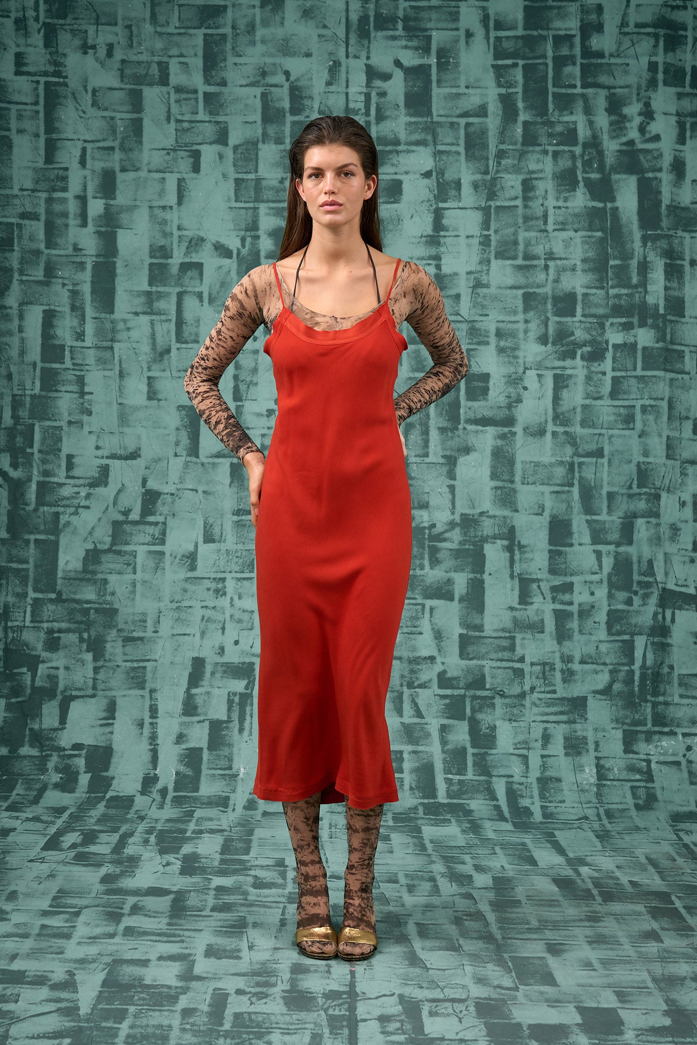 Slippery Slip Dress