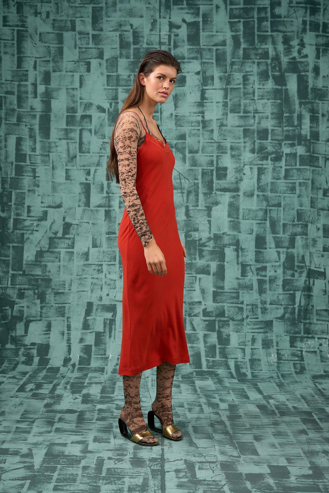 Slippery Slip Dress