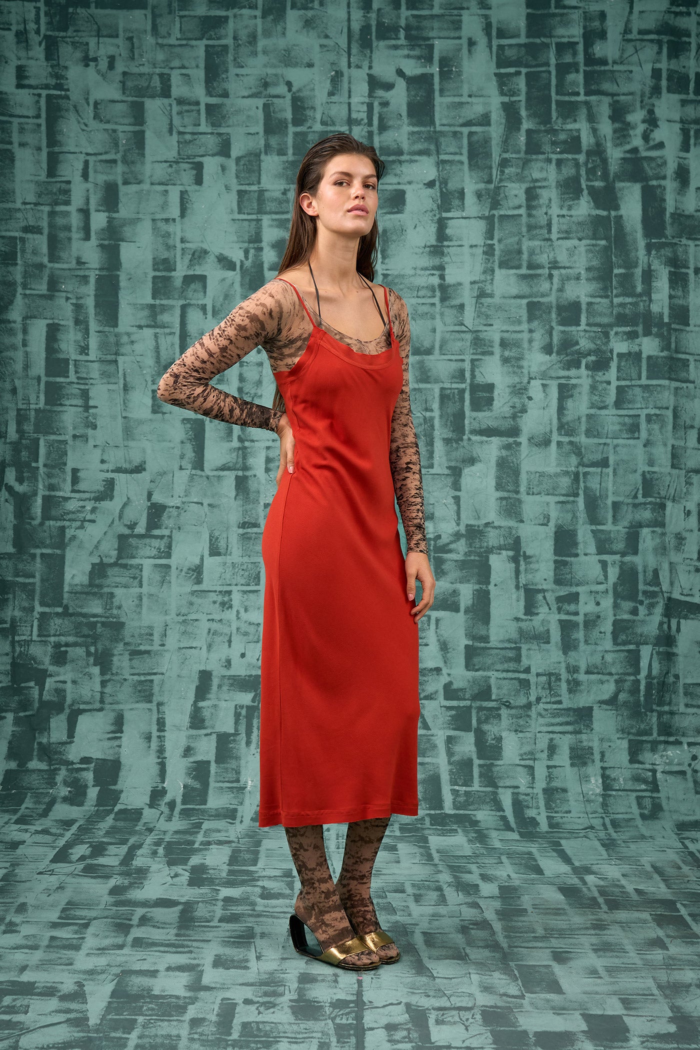 Slippery Slip Dress