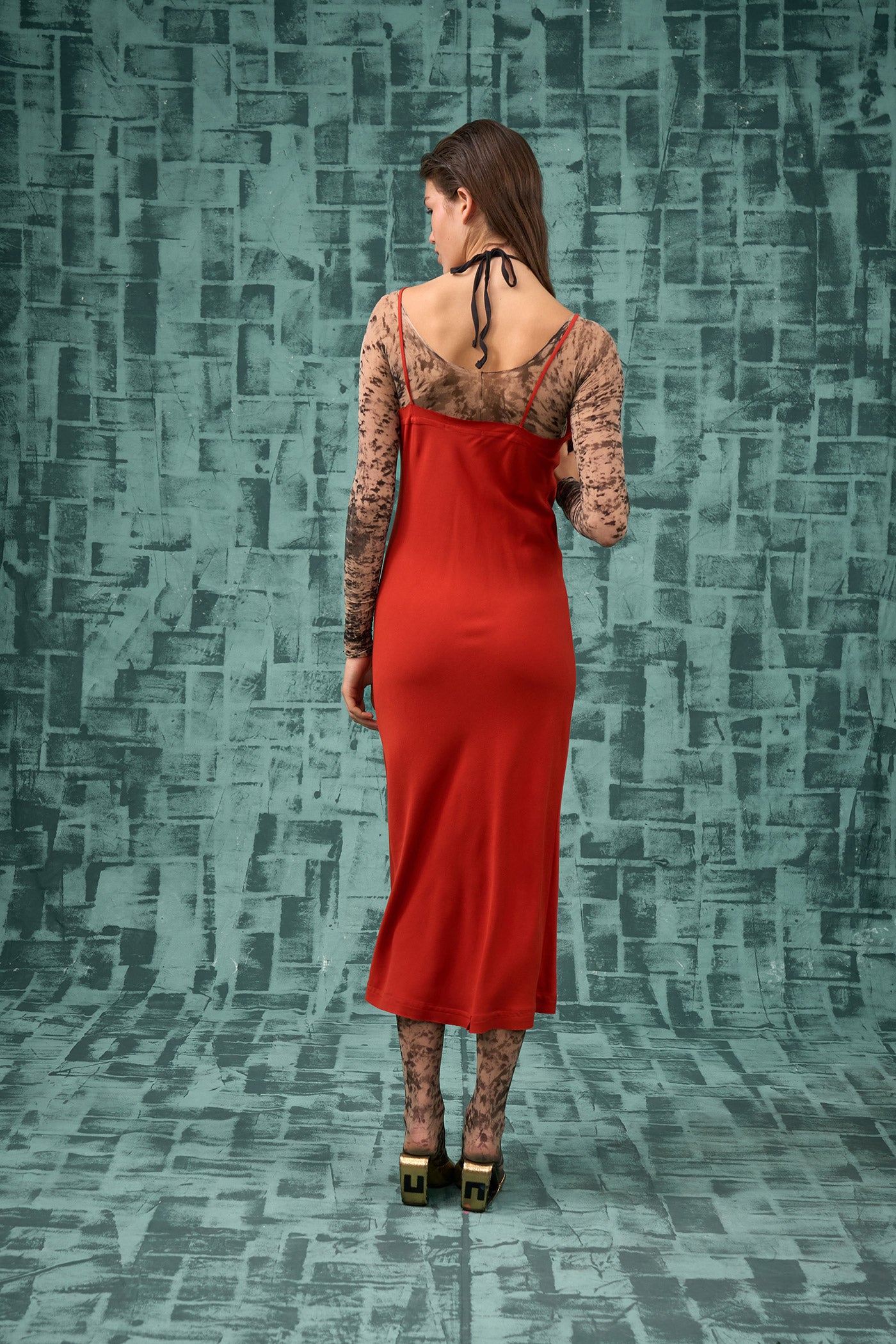 Slippery Slip Dress