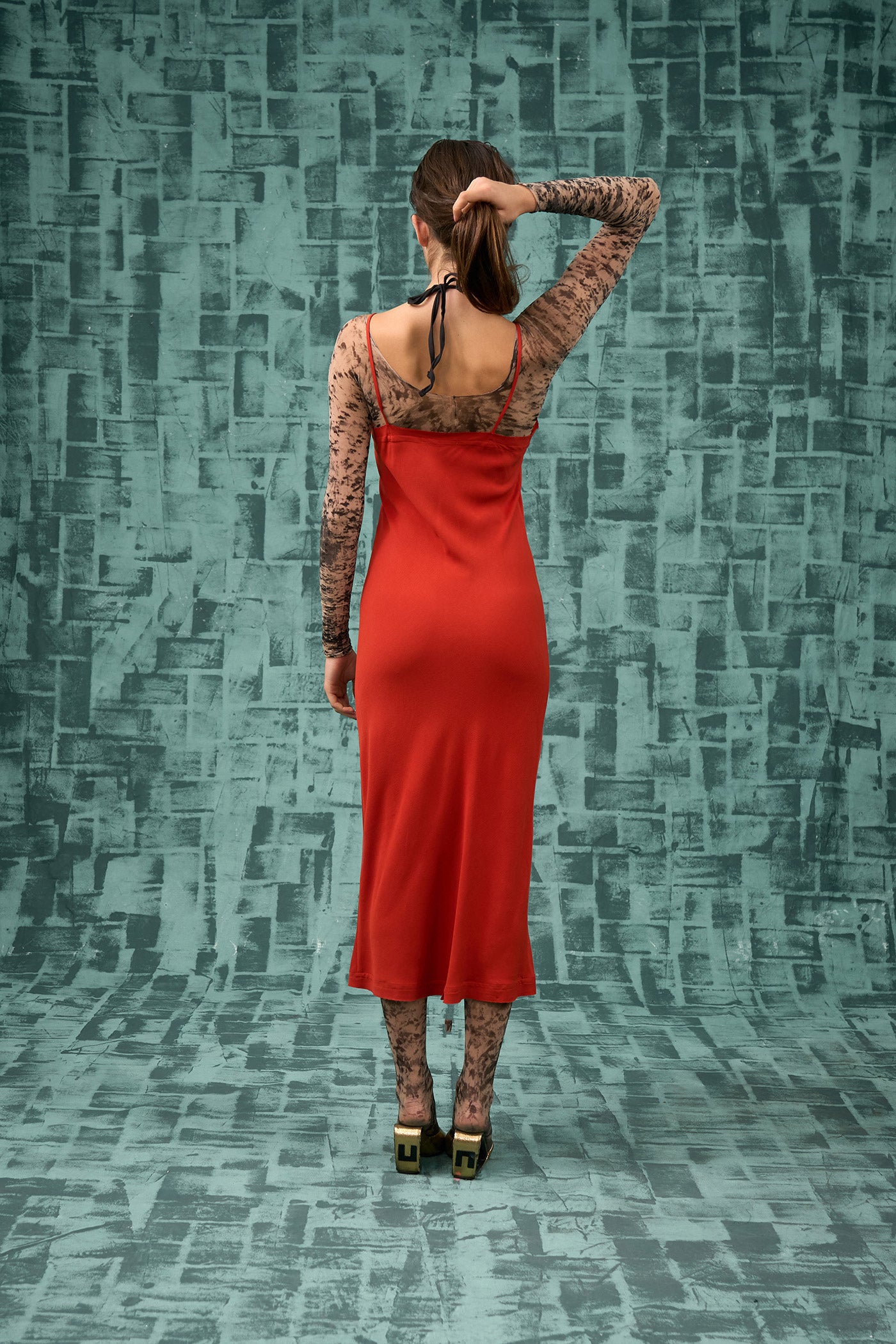 Slippery Slip Dress