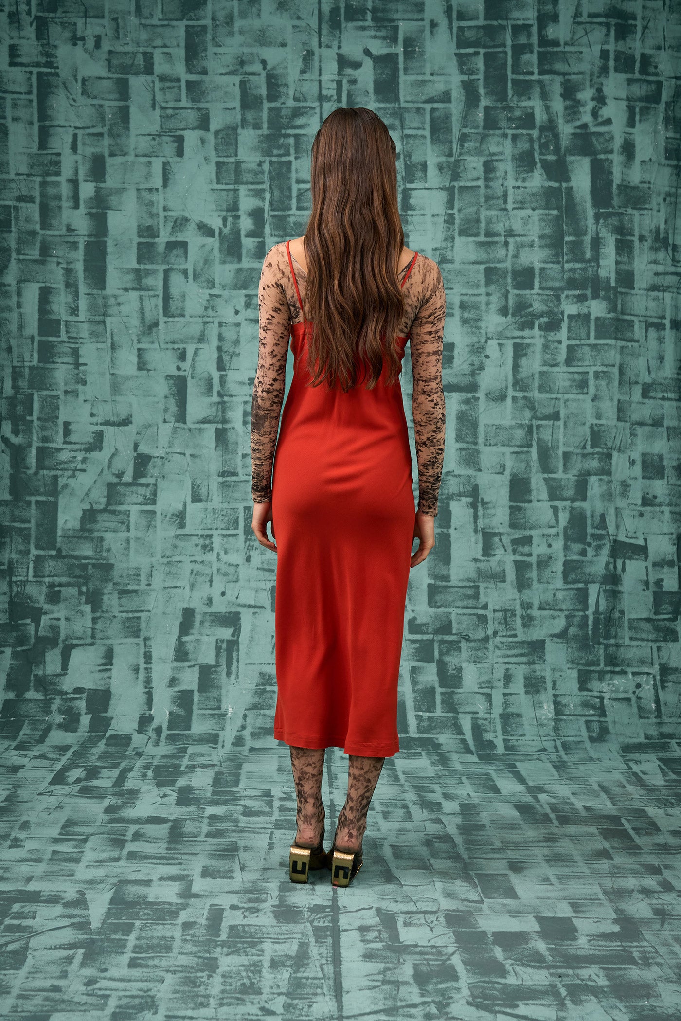 Slippery Slip Dress
