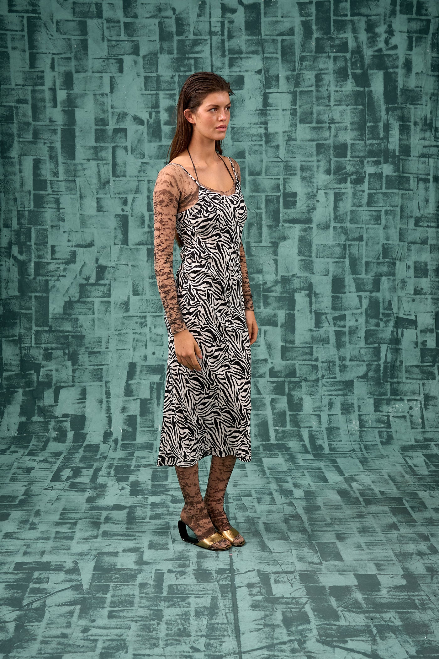 Slippery Slip Dress