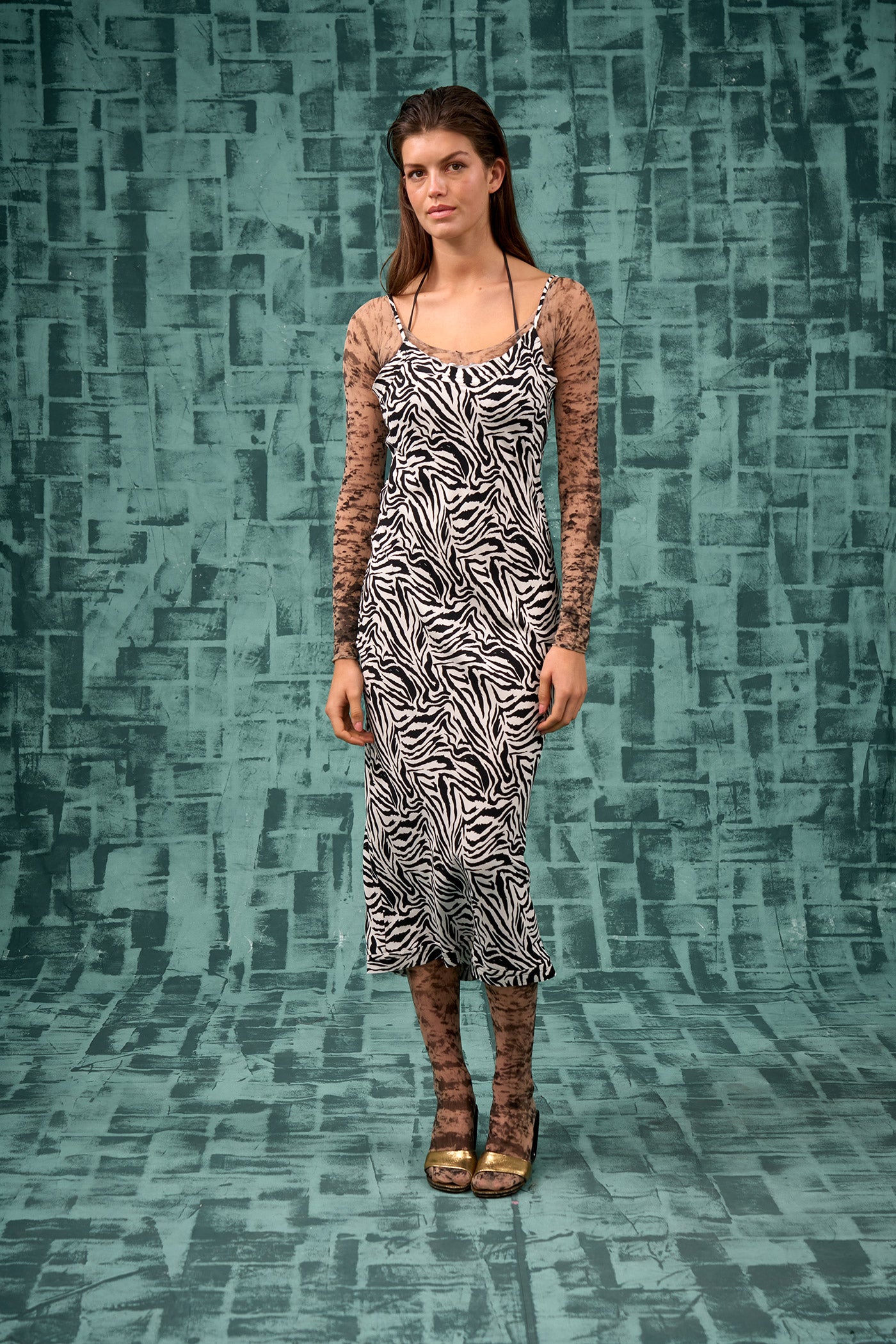Slippery Slip Dress
